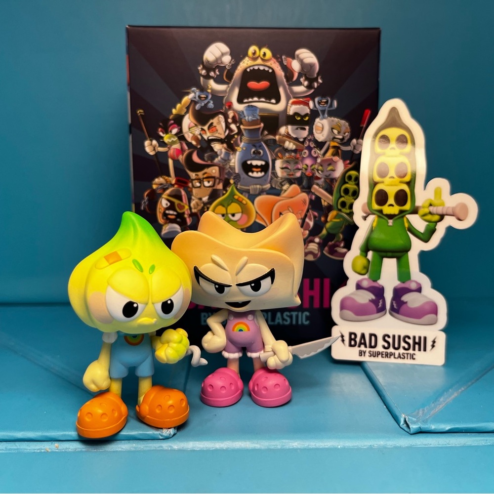 Superplastic - Bad Sushi - Slice and Spice Figures